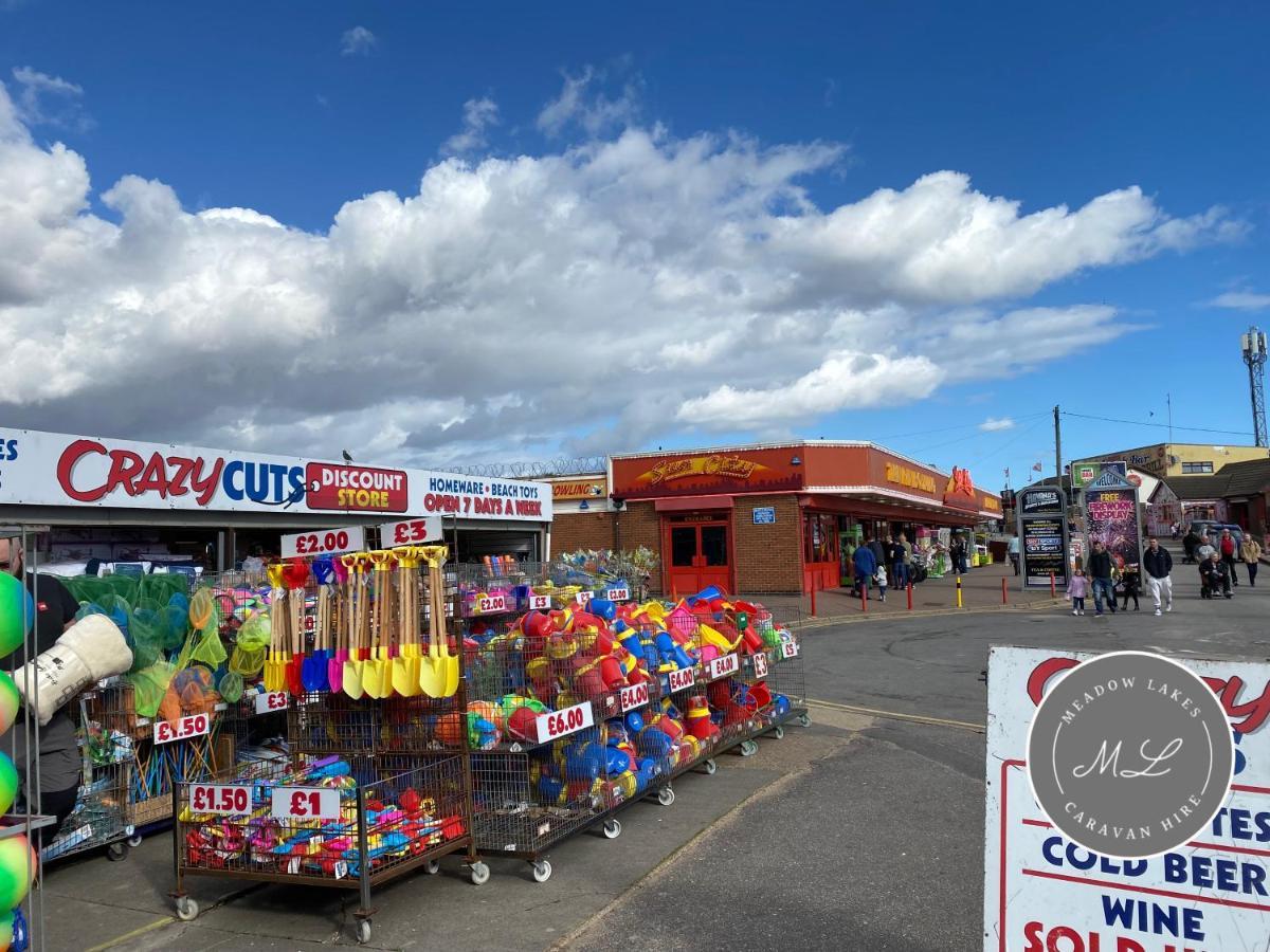Seaview 145 - Pet Friendly, Bath And Close To Beach & Fantasy Island - Meadow Lakes Caravan & Lodge Hire Ingoldmells Luaran gambar